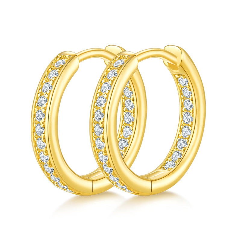 Moissanite Earring & Necklace Set