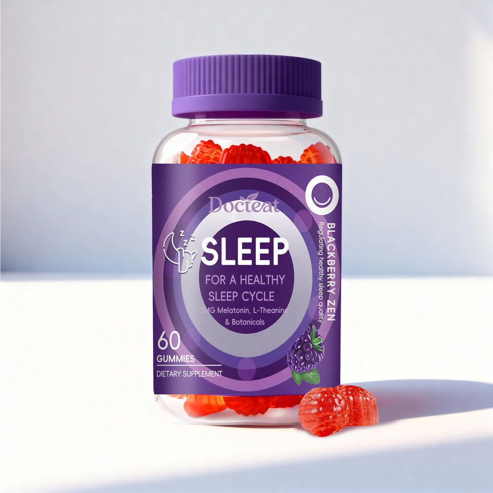 Sleep support gummies with melatonin