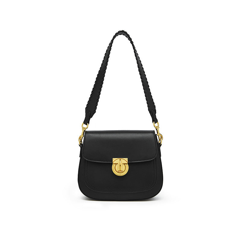 Esme Woven Saddle Bag