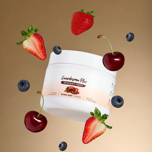 Ganoderma reishi powder 135 g tin