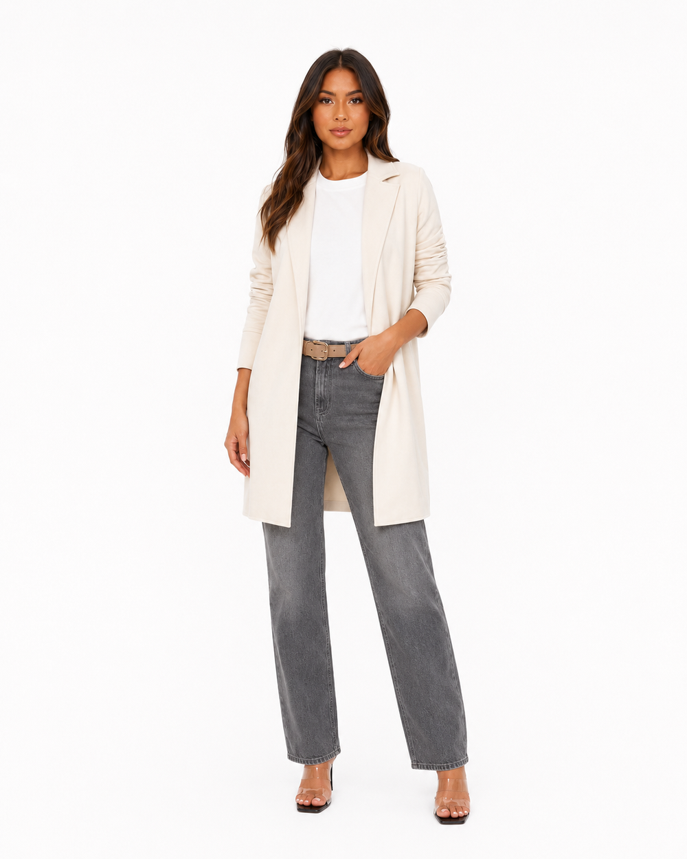 Mira Pocketed Tailored Coat