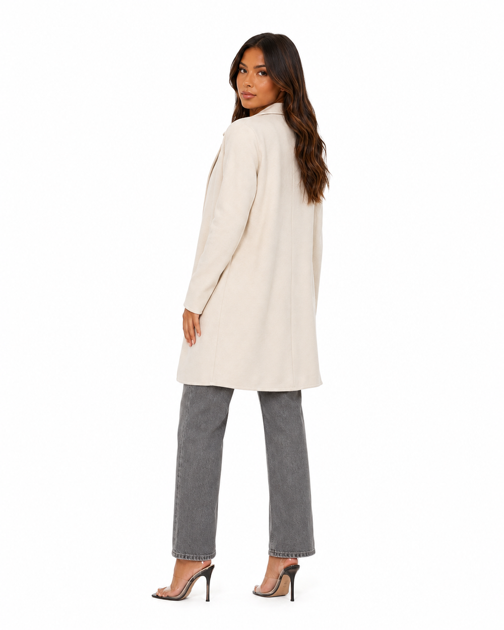 Mira pocketed tailored coat