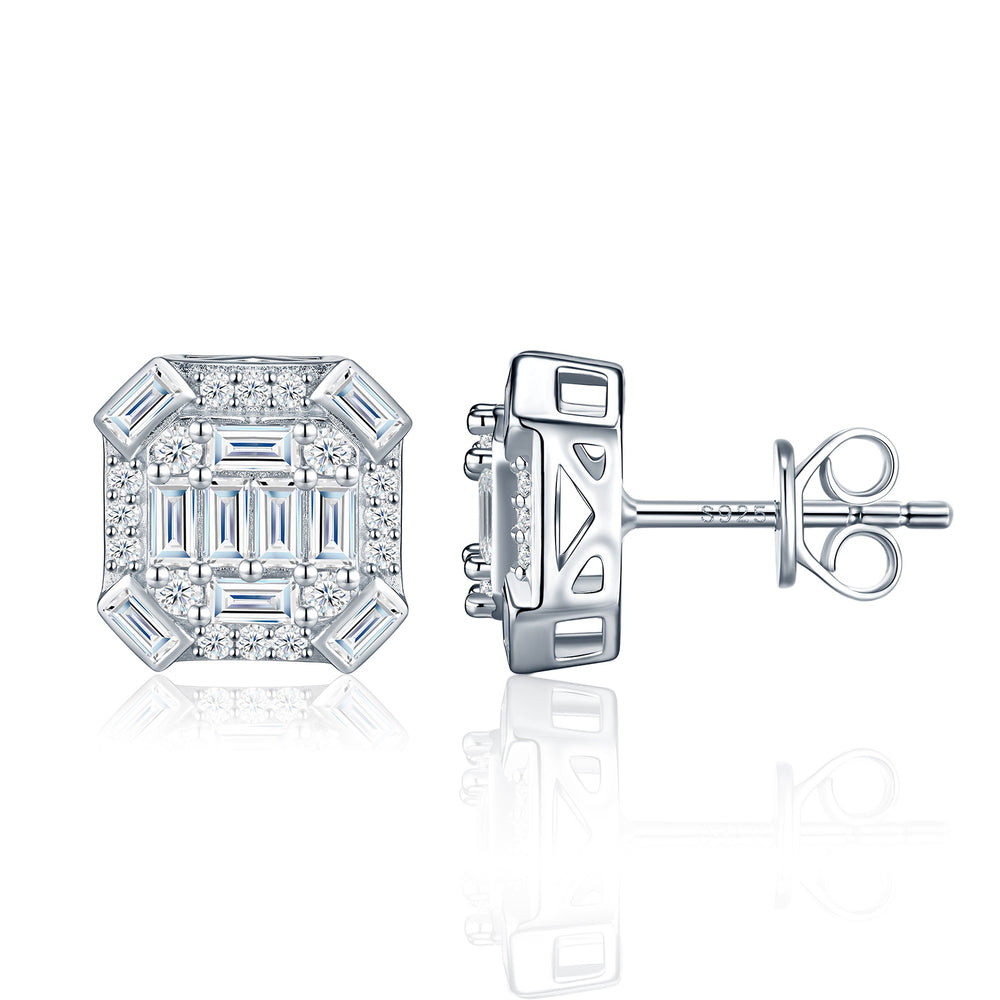 Moissanite Earring & Necklace Set (Premium)