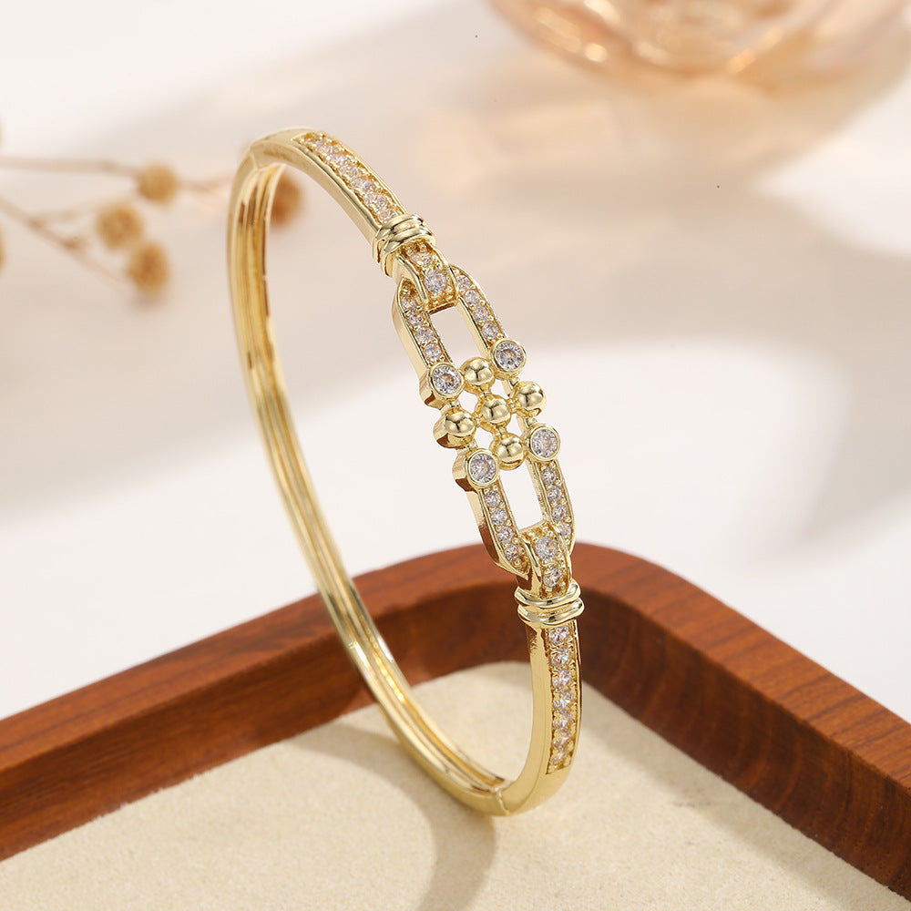 Horseshoe Buckle Bracelet
