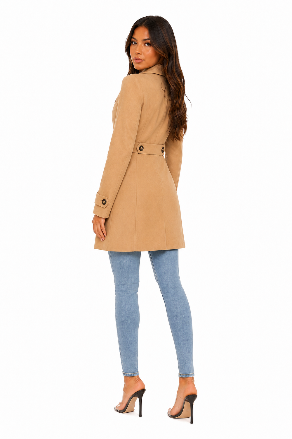 Camille Khaki Tailored Blazer