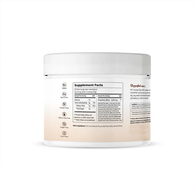 Ganoderma reishi powder 135 g tin