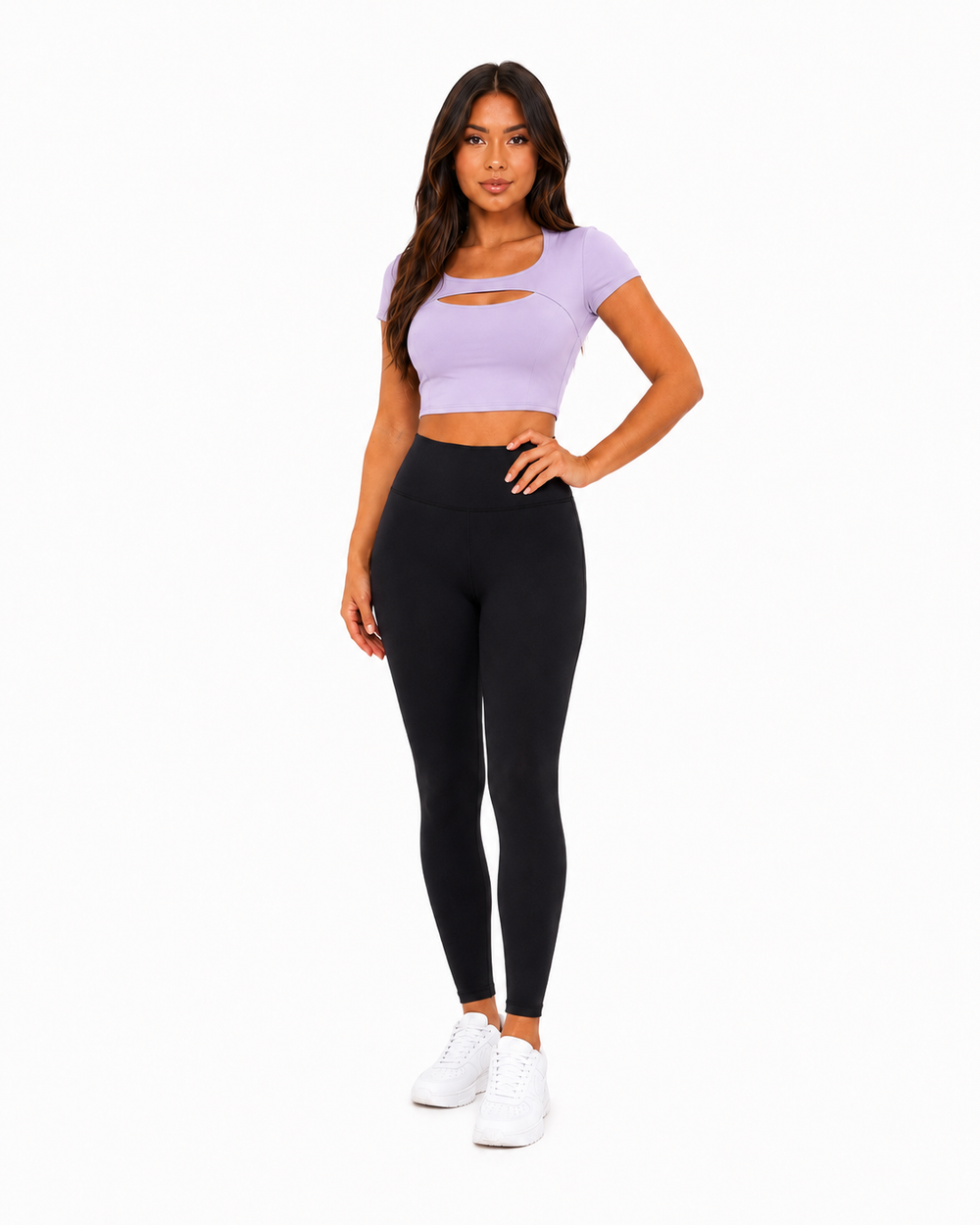 Studio Double-Layer Yoga Top