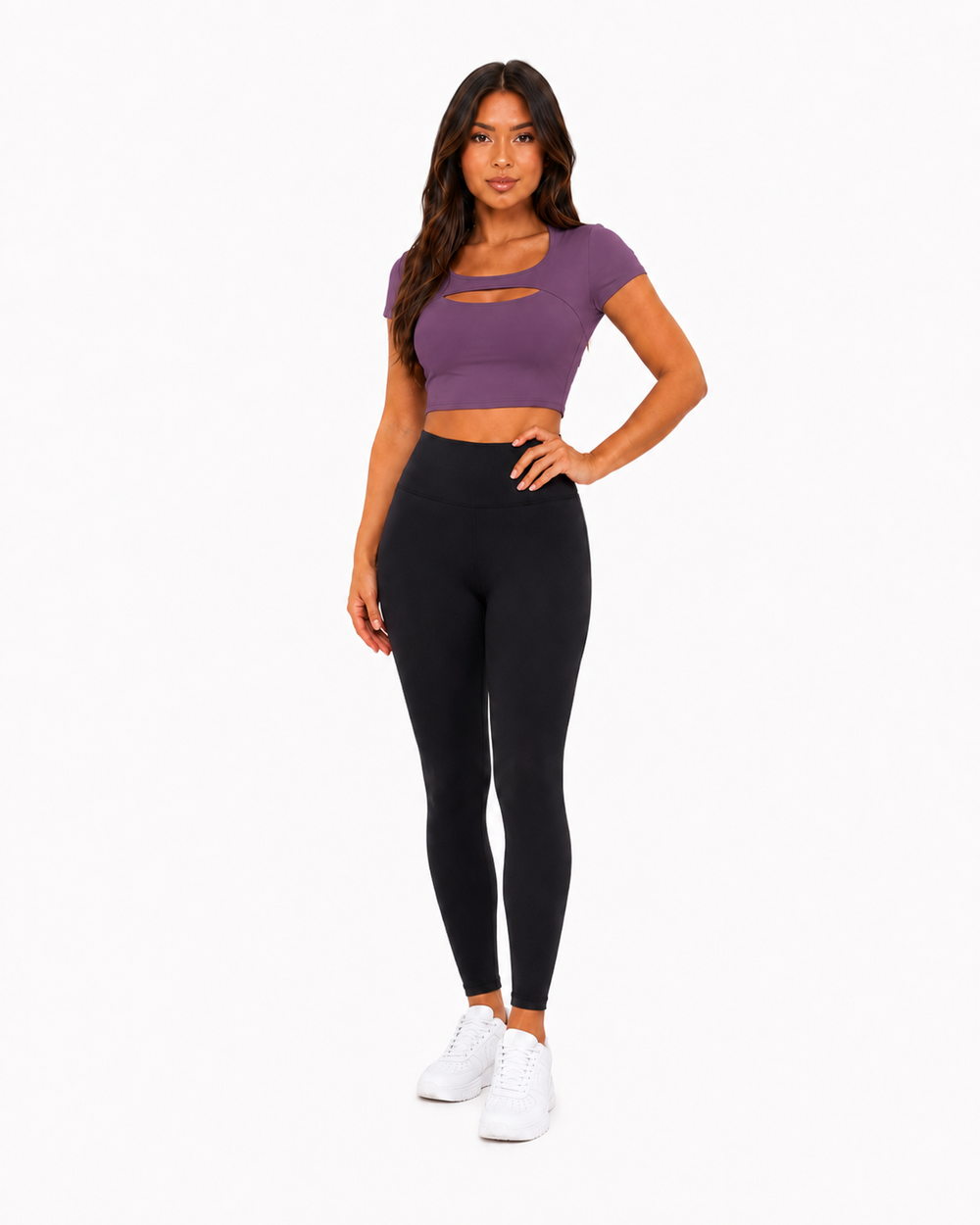 Studio Double-Layer Yoga Top